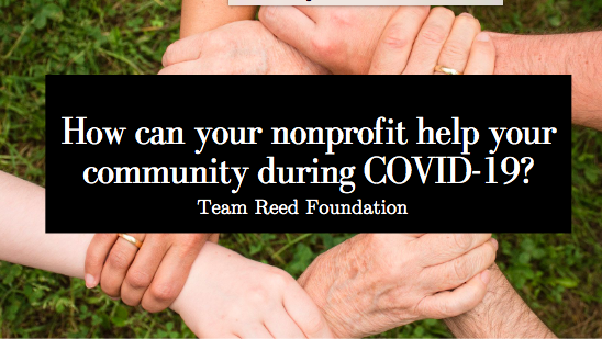How Can Your Nonprofit Help Your Community During COVID-19?