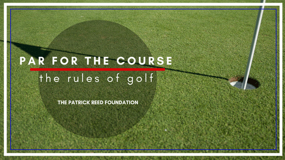 the patrick reed foundation PAR FOR THE COURSE